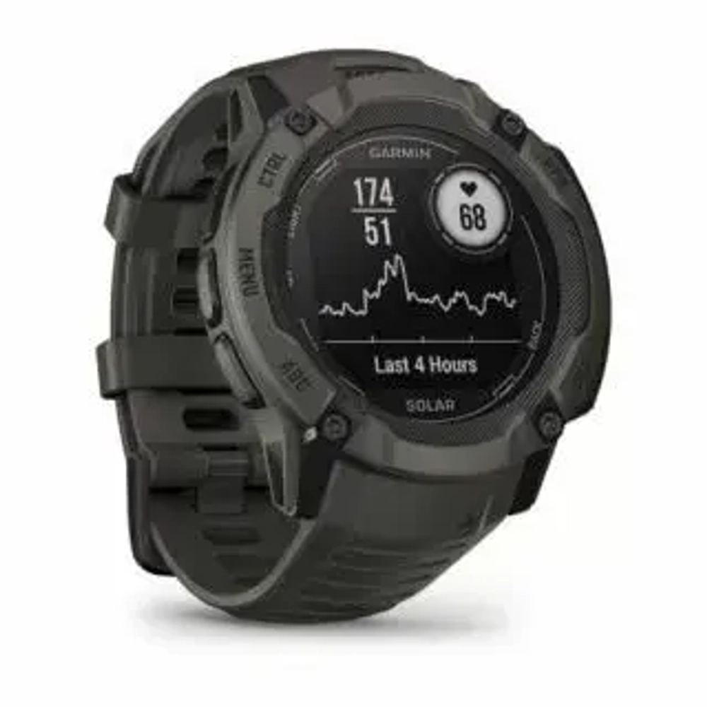 Умные часы Garmin Instinct 2X Solar 50 мм, темно-зеленый (Solar Moss)