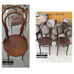 Реставрация деревянного каркаса стульев/перетяжка