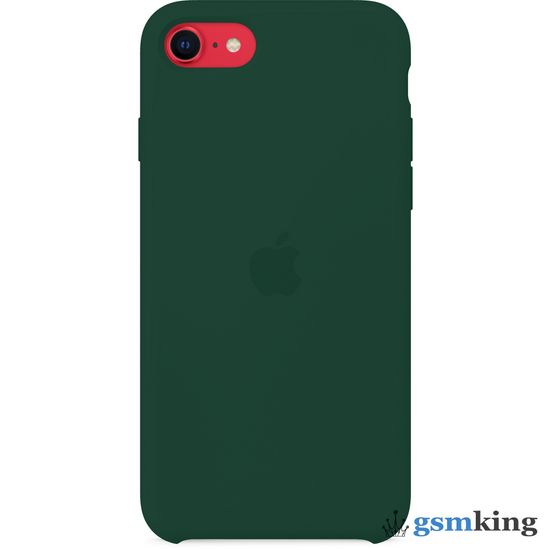 Silicone Case iPhone 7 | 8 | SE 2020 | 2022 Forest Green «Зелёный лес»