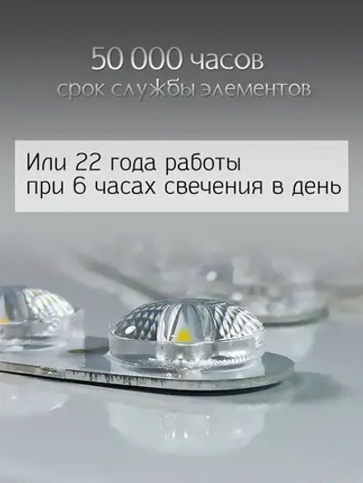 WEDO LIGHT Люстра потолочная светодиодная для спальни, кухни, гостиной