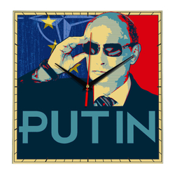 Настенные часы "Путин ФСБ " Декор для дома, подарок