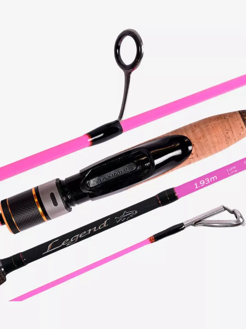 Спиннинг LEGEND AREA PINK 642SUL 1,93m 0,8-5g