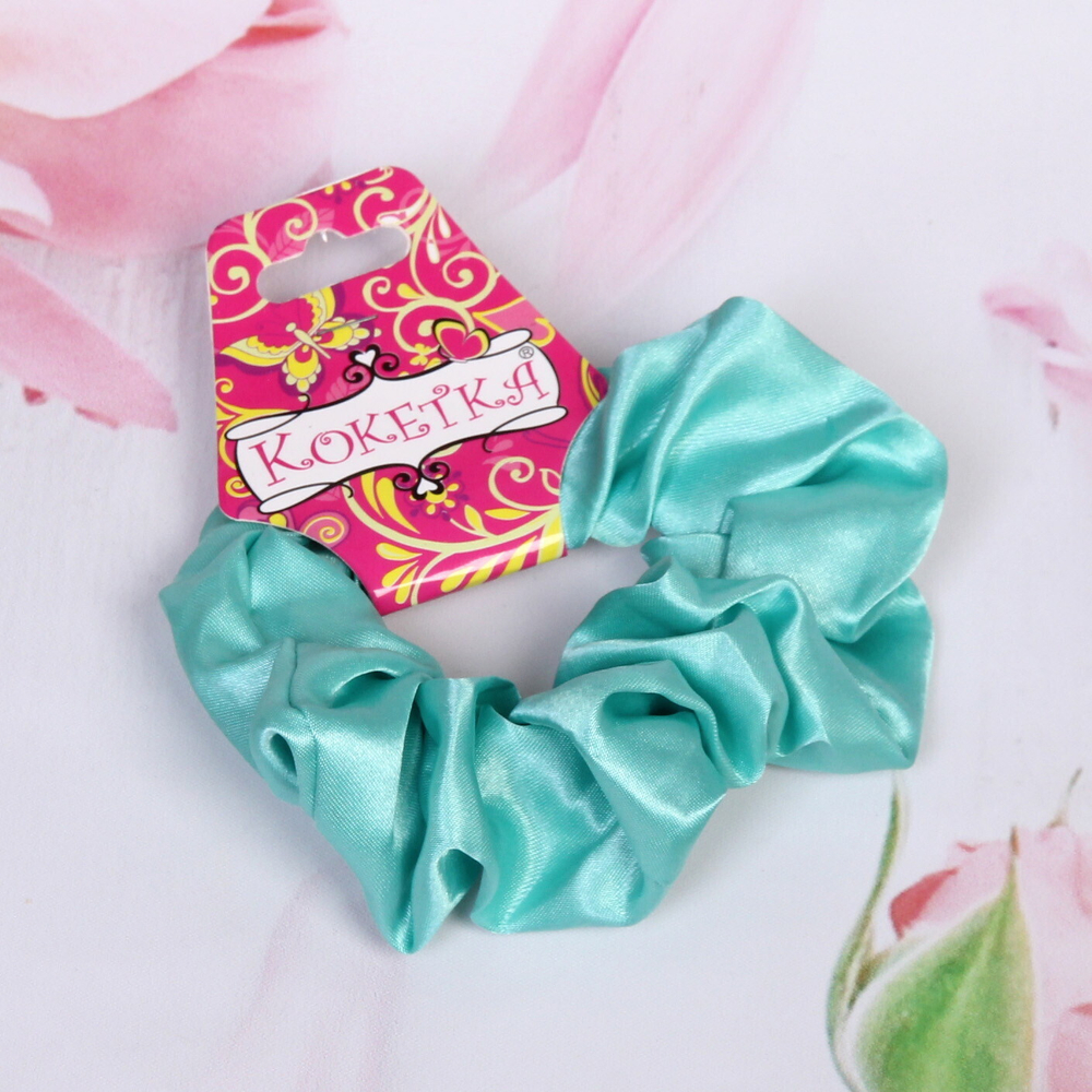 Резинка для волос 1шт «Кокетка - Mirabelle», цвет мятный, d-10,5см