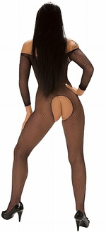 Костюм-сетка с рукавчиками (Размер: S-M) (Цвет: черный)