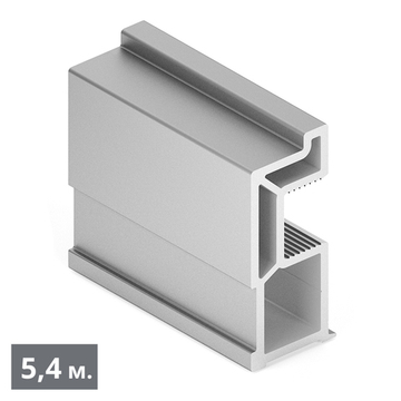 SLIMMAX Вертикальный профиль (5,40 м) хром матовый (AL) (AV0793) Aristo (Под Заказ)