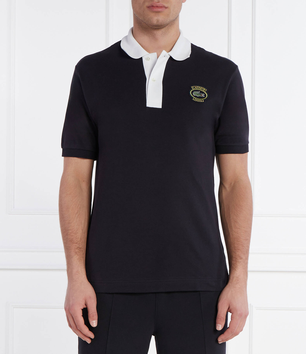 Поло Lacoste - темно-синий(PH7369)