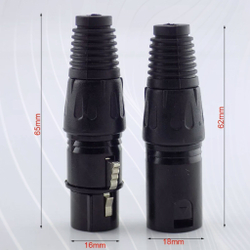 Разъем XLR для микрофона, аудио-видео аппаратуры