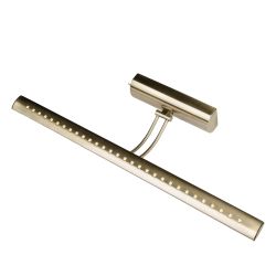 ULT-F34-7W-4000K IP20 ANTIQUE BRASS Светильник светодиодный для подсветки картин и зеркал. 600Lm. Механический выключатель. Античная латунь. ТМ Uniel