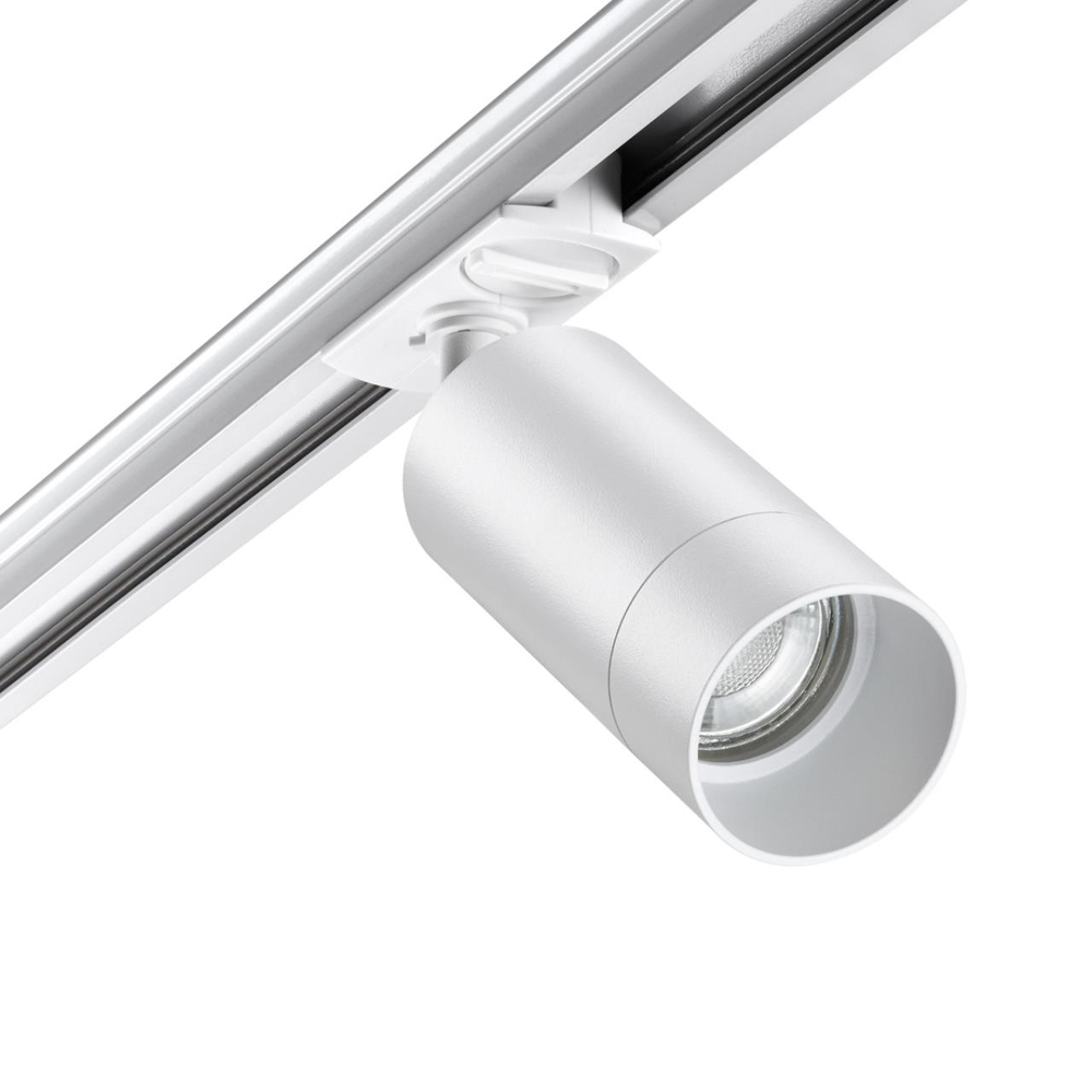 370860 PORT NT22 202 белый Светильник трековый однофазный двухжильный IP20 GU10 9W 220V SLIM