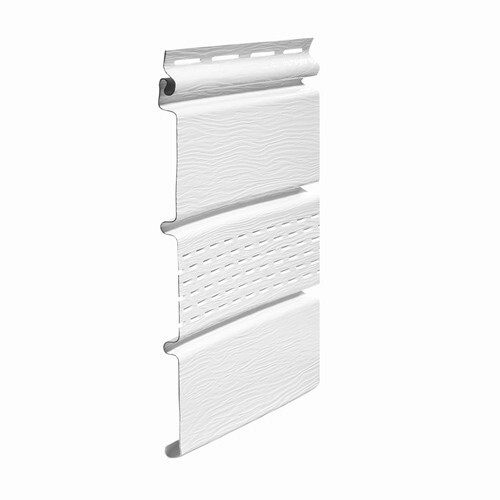 Софит FineBer Classic Color с центральной перфорацией Белый 3000х300 мм