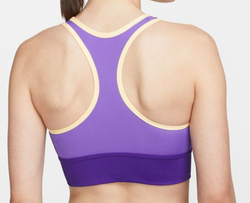 ТОП теннисный Nike Dri-Fit Swoosh Long Line Bra W - Фиолетовый