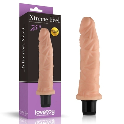 Фаллоимитатор 7.5'' Xtreme Feel Cyberskin Vibrator