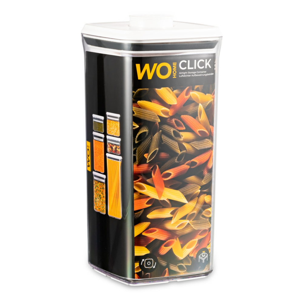 Контейнер для сыпучих продуктов 2.5л Wo Home Click