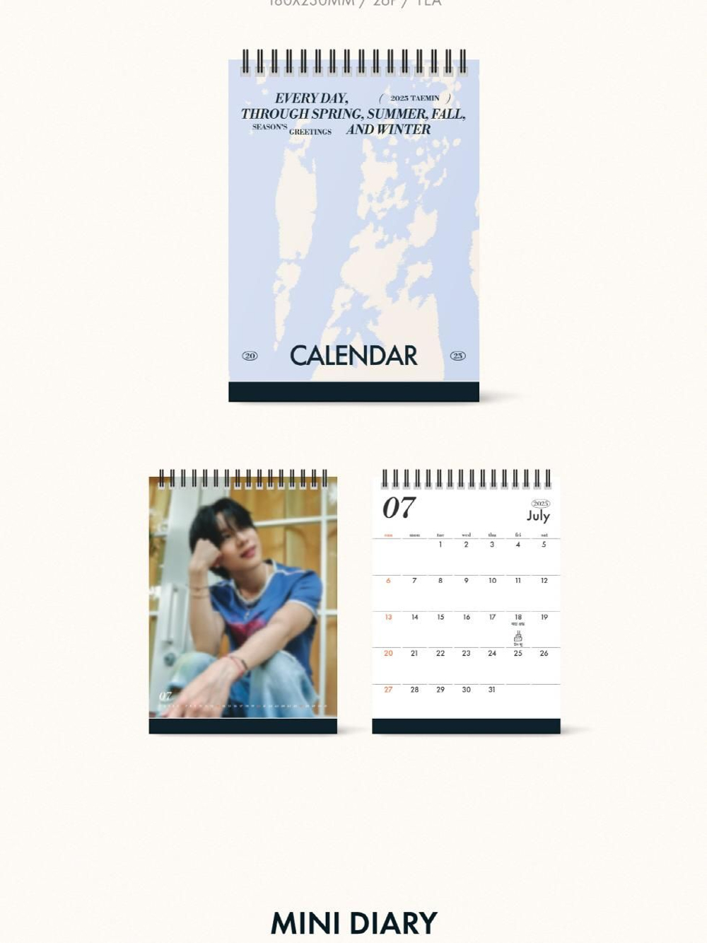 товары TAEMIN - PERFECT DAYS 2025 Season's Greetings