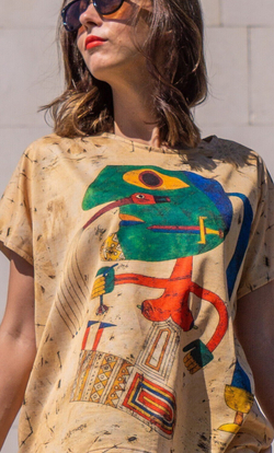 Футболка "Браунер", по мотивам живописи художника сюрреалиста Виктора Браунера