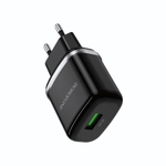 Зарядное устройство Borofone BA36A 18W QC3.0 3A USB Black