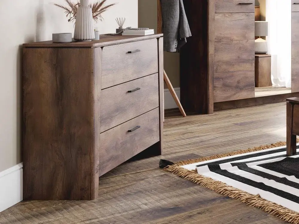 Комод с 3-мя ящиками "Мальта" спальня