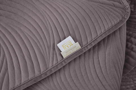 Покрывало 240х260 и 2 наволочки 50x70 Sofi De MarkO Жизель фиолетовое