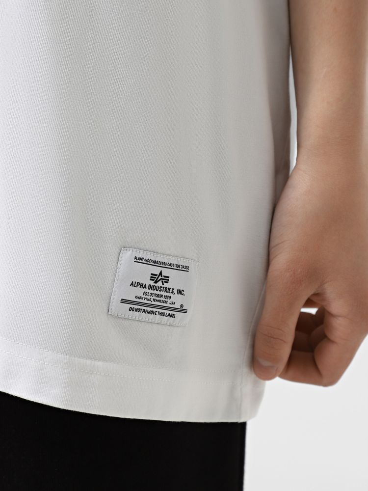 Футболка Alpha Industries Essential Relaxed (Белая) Футболка Alpha Industries Essential Relaxed (Белая)