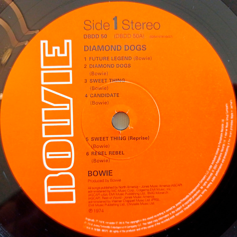 David Bowie / Diamond Dogs (50th Anniversary Edition)(Limited Edition)(LP)