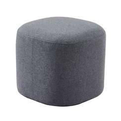 Пуф Midnight Light 40 см темно-серый