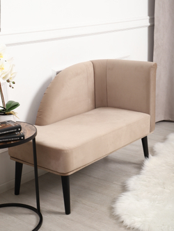 Кушетка Berger бежевый/венге