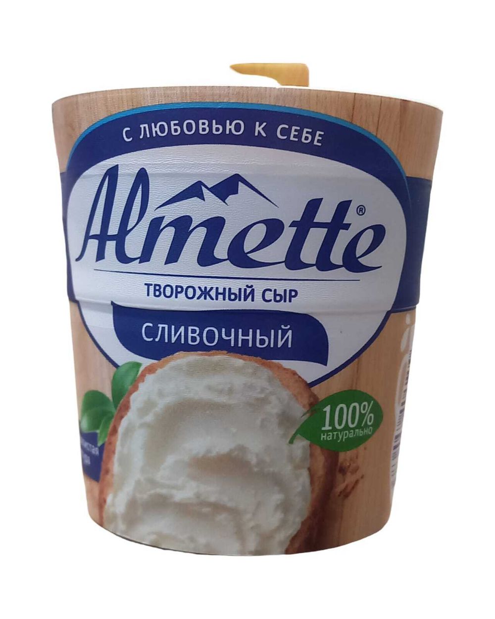 Сыр творожный "Альметте" сливочный 150г