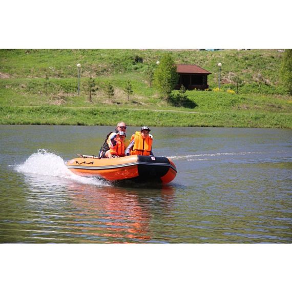 Лодка Тонар Алтай 320L (оранжевый/черный)