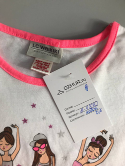 Футболка LC Waikiki стильная, на 8/9 лет, новая