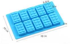 Силиконовая форма «Лего», 19 х 12 см