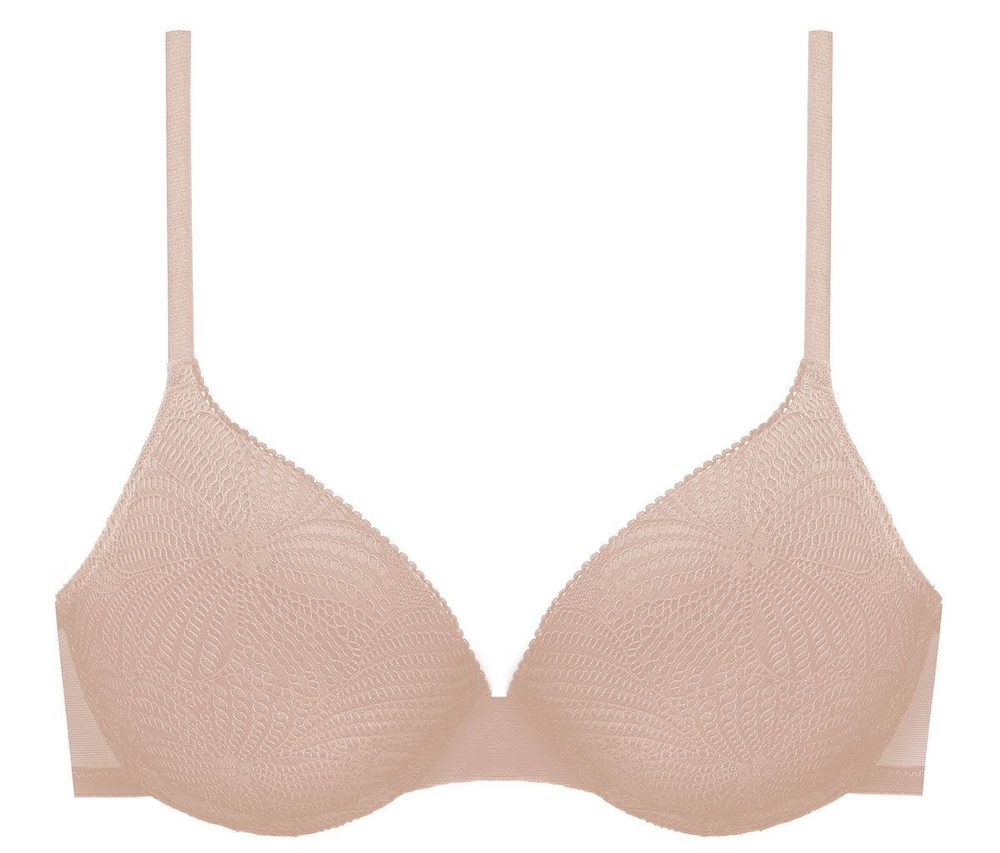 Бюстгальтер T-Shirt Bra с формованными чашками на тонком поролоне (Размер: 80H) (Цвет: нежно-розовый)