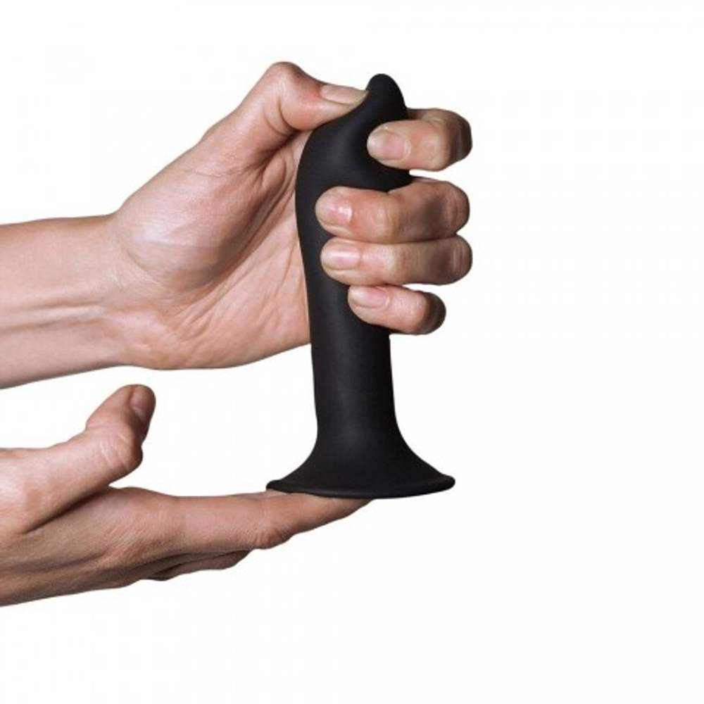 Реалистичный фаллоимитатор Adrien Lastic Hitsens 5 (12,9×2,4 см), чёрный