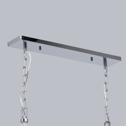 Люстра подвесная CHIARO Палермо, 8 ламп Е14, 480 Вт, до 24 кв м