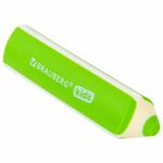 Ластики фигурные BRAUBERG KIDS "Карандашики", НАБОР 4 ШТУКИ, пакет, 271996