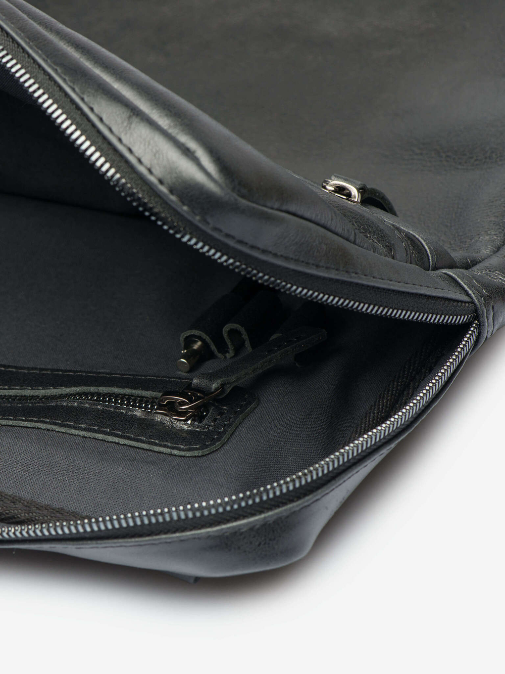 Черная сумка-планшетка