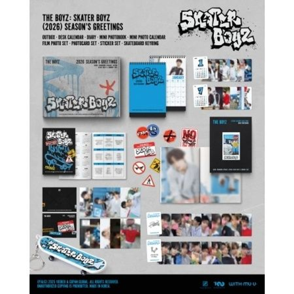 товары THE BOYZ - THE BOYZ : SKATER BOYZ 2026 Season's Greetings