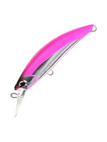 Воблер для рыбалки DUO Rough Trail Blazin 70, ANAZ173 Sagoshi Blue Pink Zebra, 70 мм, 20 г, быстро тонущий, минноу
