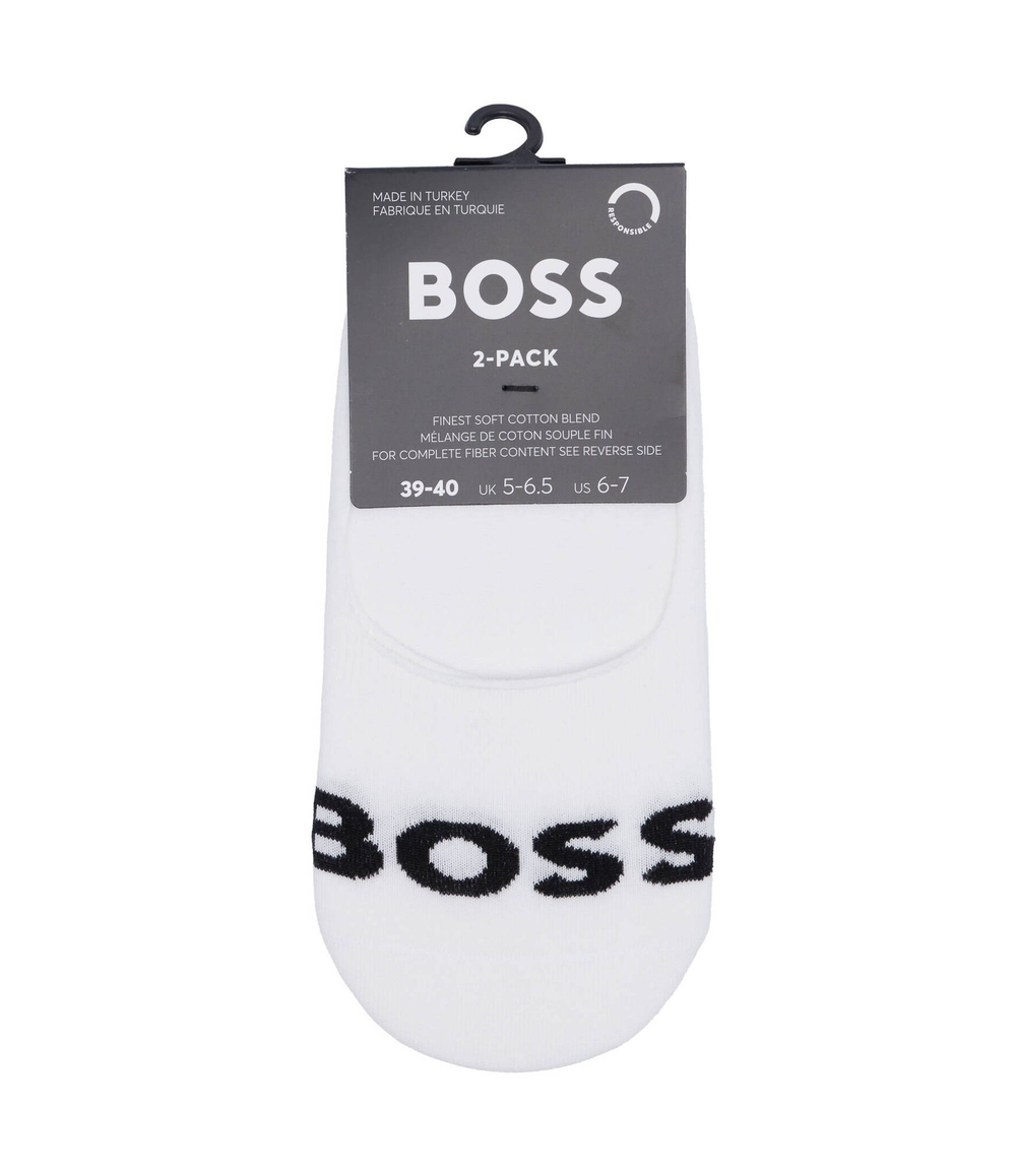 Носки/носки-следы 2 пары BOSS BLACK - белый(50516402)