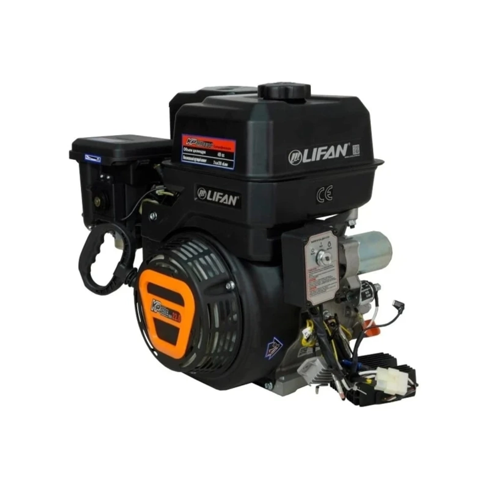 Lifan KP460E ECC D25, 18A бензиновый двигатель 00-00156936