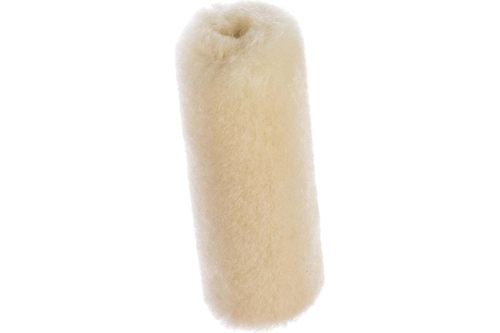 Мини-валик Зубр "ЭКСПЕРТ" "ВЕЛЮР", 100% шерсть, ворс 4мм, ручка 6мм, d=15/70мм 03536-07