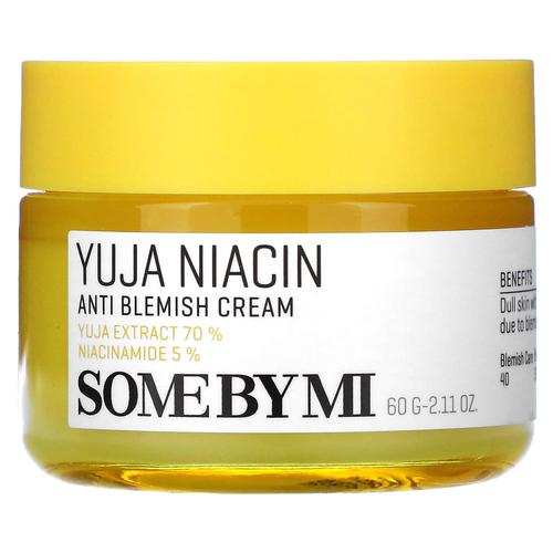 SOME BY MI, Yuja Niacin, крем против высыпаний, 60 г (2,11 унции)