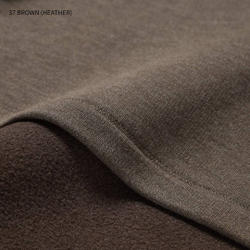 UNIQLO УТЕПЛЕННЫЙ ТОП HEATTECH ULTRA WARM С КРУГЛЫМ ВЫРЕЗОМ И ДЛИННЫМИ РУКАВАМИ, КОРИЧНЕВЫЙ