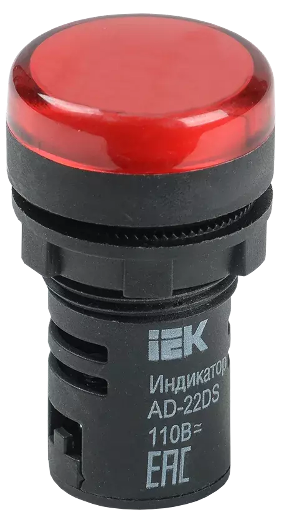 Лампа сигнальная LED AD 22-22DS 230В красный ИЭК