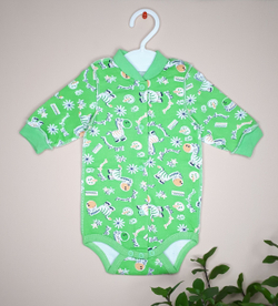 Боди Зебра (зелёный)