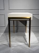 Стол-консоль Ist Casa Роззи с 2-мя ящиками, 120х55х78 см, бежевый