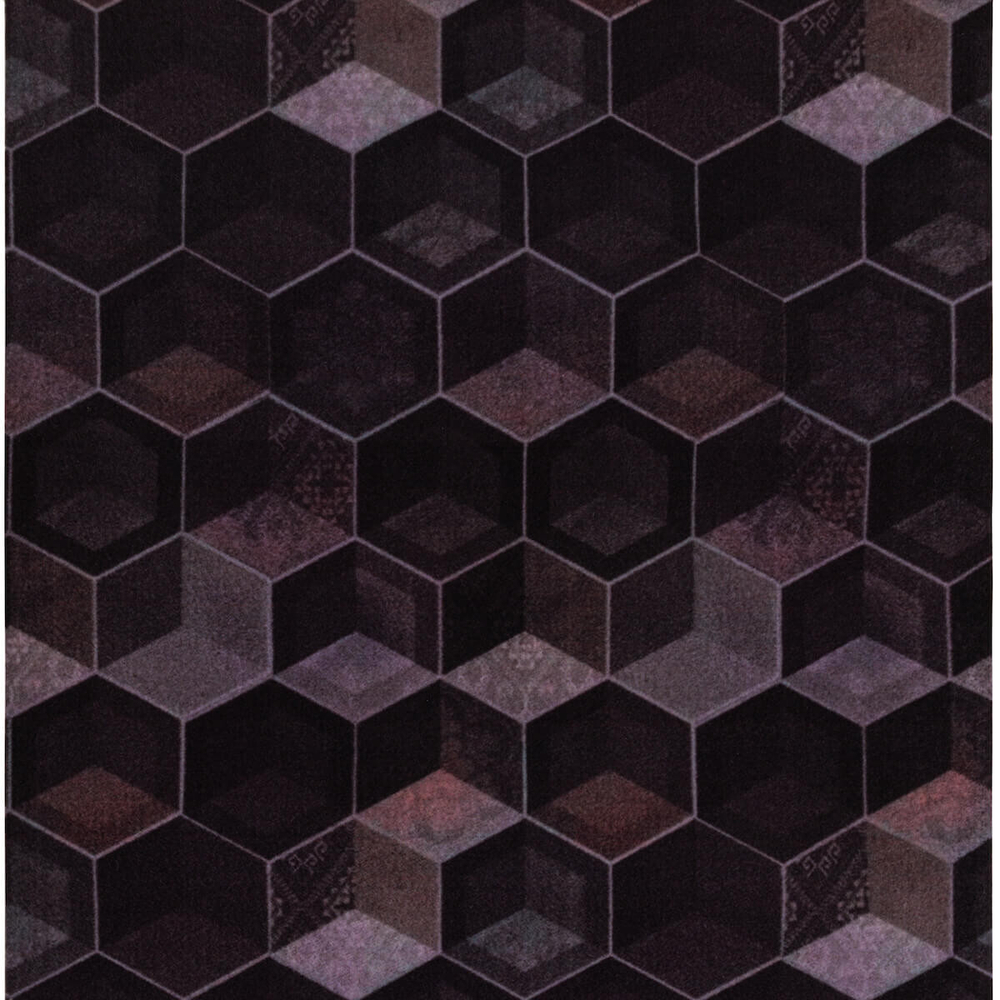 Велюровая дорожка «Соты микс»