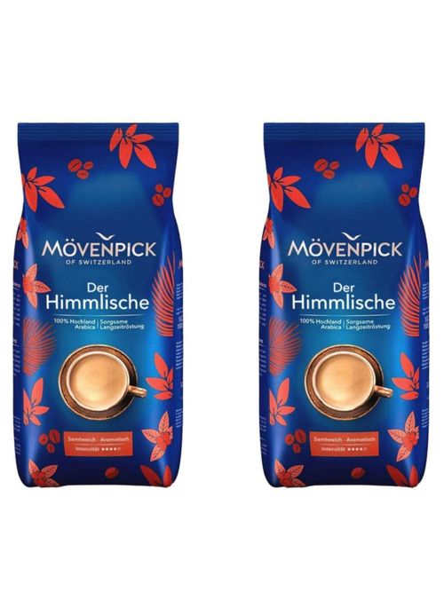 Кофе в зернах Movenpick Der Himmlische 1000 г, 2 шт