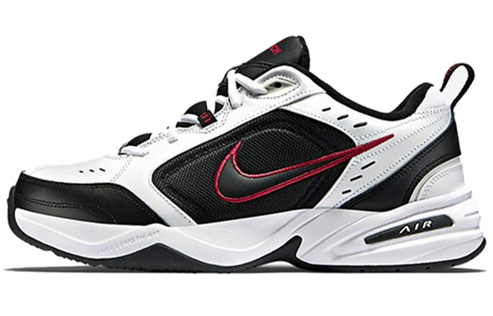 Кроссовки Nike Air Monarch 4 White Black-Varsity Red