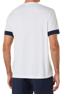 Мужская теннисная футболка Asics Court Short Sleeve Top - белый