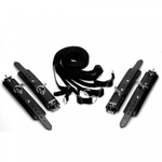 Комплект бондажных ремней с наручниками для кровати Strict Deluxe Bed Restraint Kit
